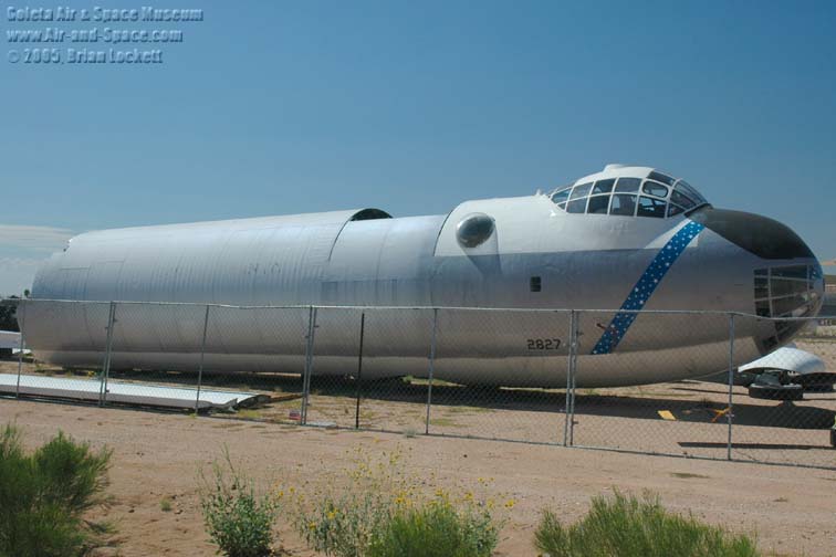 Goleta Air And Space Museum: Convair B-36J, 52-22827, Pima Air Museum ...